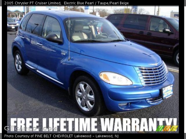 2005 Chrysler PT Cruiser Limited in Electric Blue Pearl