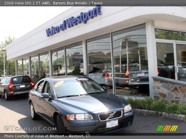 2009 Volvo S60 2.5T AWD in Barents Blue Metallic