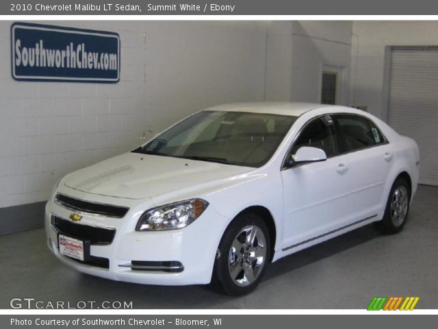 2010 Chevrolet Malibu LT Sedan in Summit White