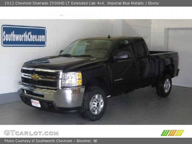 2011 Chevrolet Silverado 2500HD LT Extended Cab 4x4 in Imperial Blue Metallic