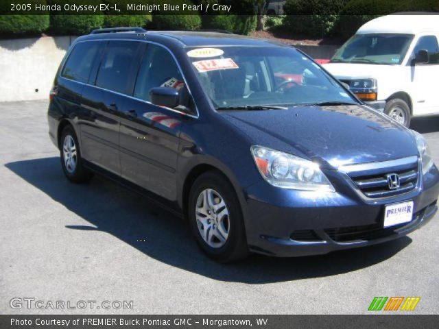 2005 Honda Odyssey EX-L in Midnight Blue Pearl