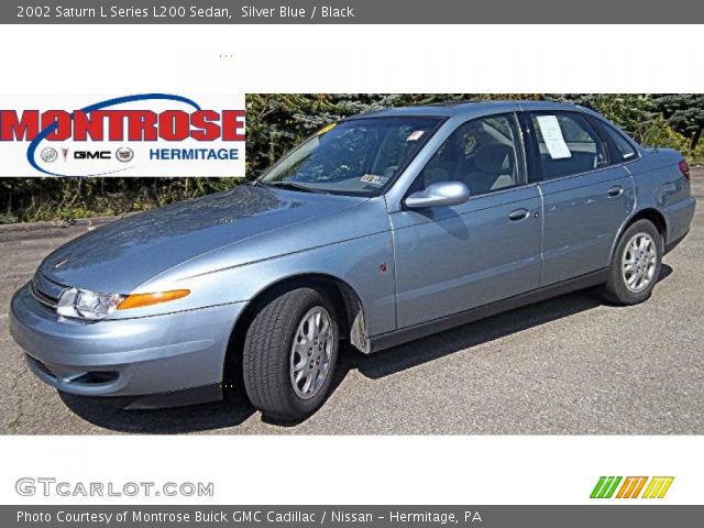 2002 Saturn L Series L200 Sedan in Silver Blue