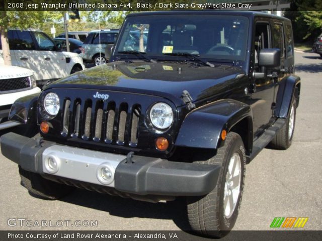2008 Jeep Wrangler Unlimited Sahara 4x4 in Black