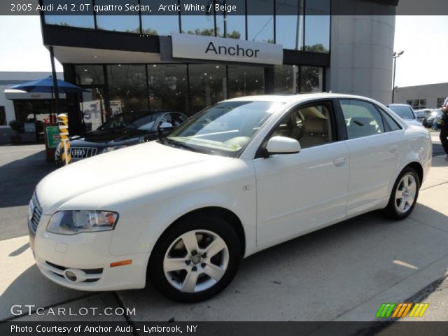 2005 Audi A4 2.0T quattro Sedan in Arctic White