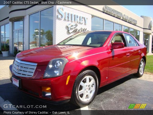 2007 Cadillac CTS Sedan in Blue Chip