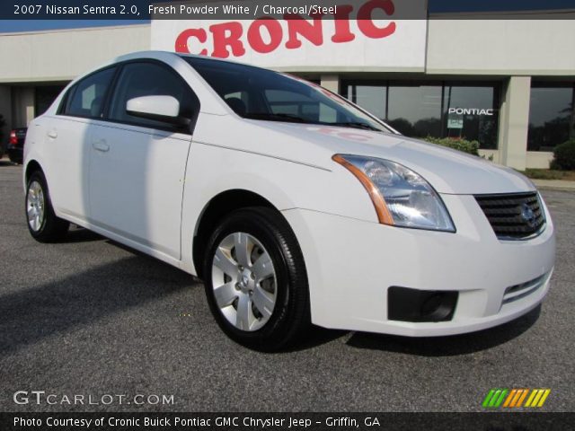 2007 Nissan Sentra 2.0 in Fresh Powder White