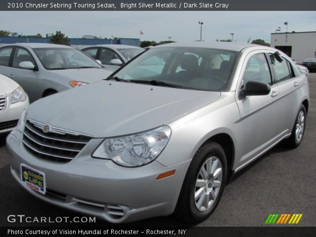 2010 Chrysler Sebring Touring Sedan in Bright Silver Metallic