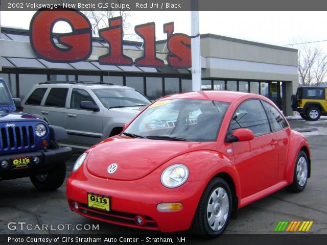 2002 Volkswagen New Beetle GLS Coupe in Red Uni