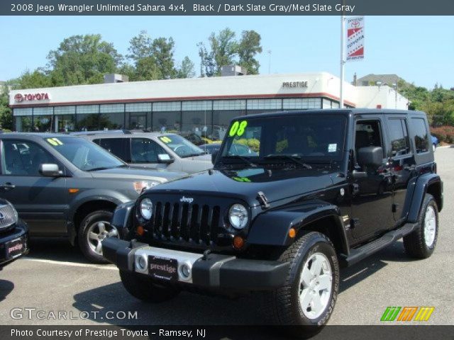 2008 Jeep Wrangler Unlimited Sahara 4x4 in Black
