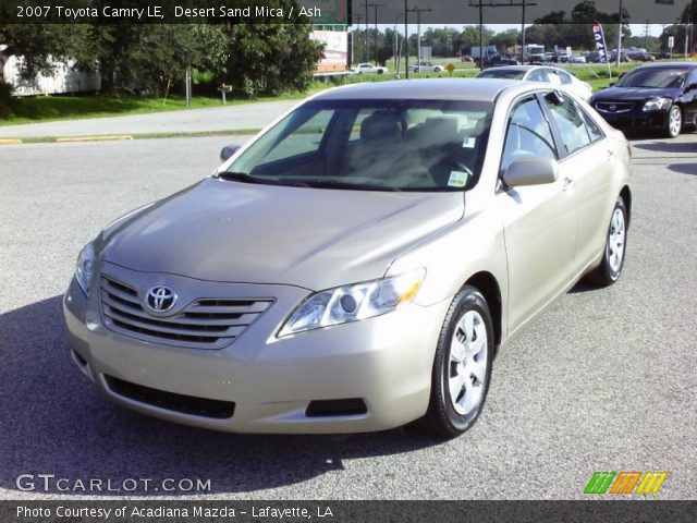 2007 Toyota Camry LE in Desert Sand Mica