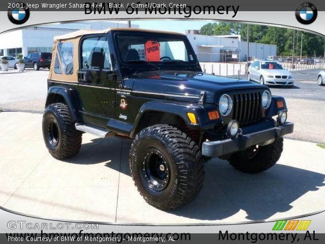 2001 Jeep Wrangler Sahara 4x4 in Black