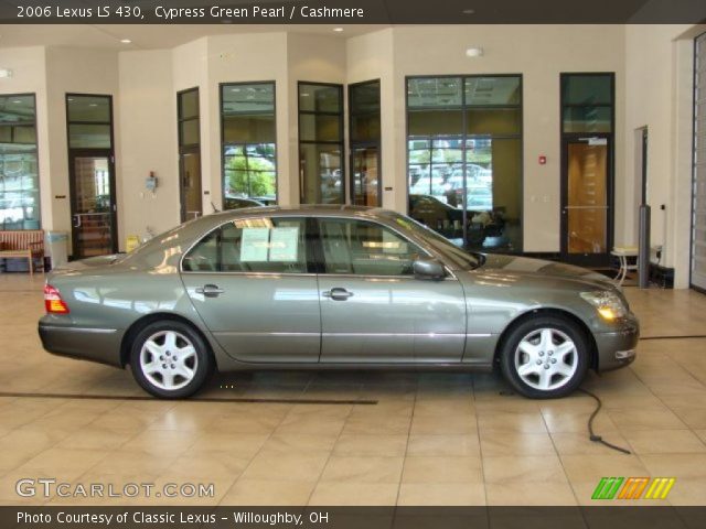 2006 Lexus LS 430 in Cypress Green Pearl