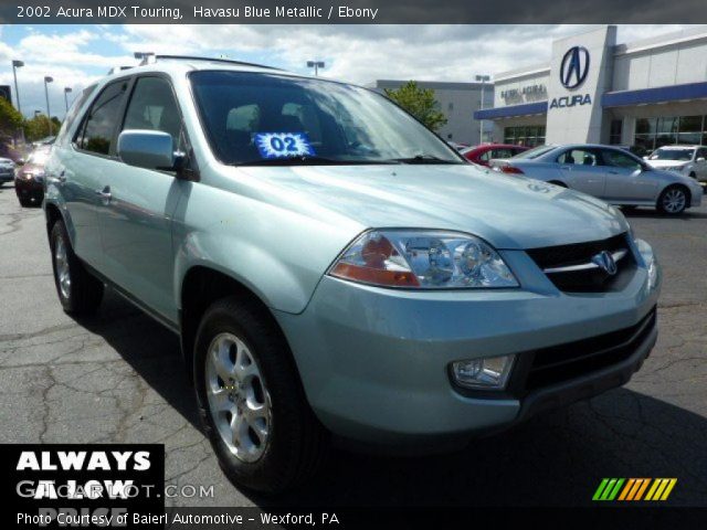 2002 Acura MDX Touring in Havasu Blue Metallic