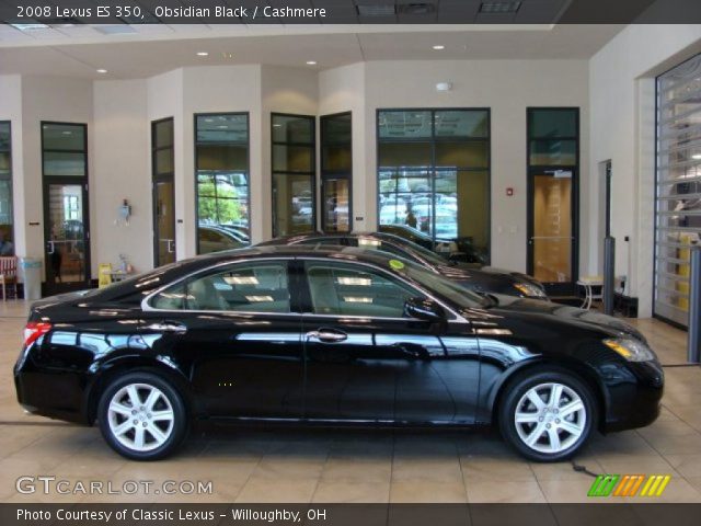 2008 Lexus ES 350 in Obsidian Black