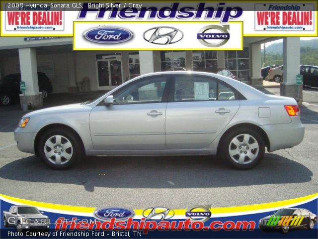 2008 Hyundai Sonata GLS in Bright Silver
