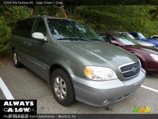 2004 Kia Sedona EX in Sage Green