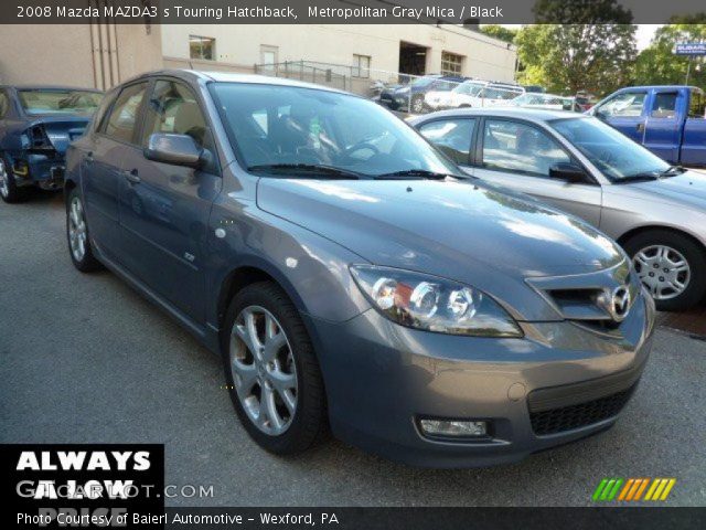 2008 Mazda MAZDA3 s Touring Hatchback in Metropolitan Gray Mica