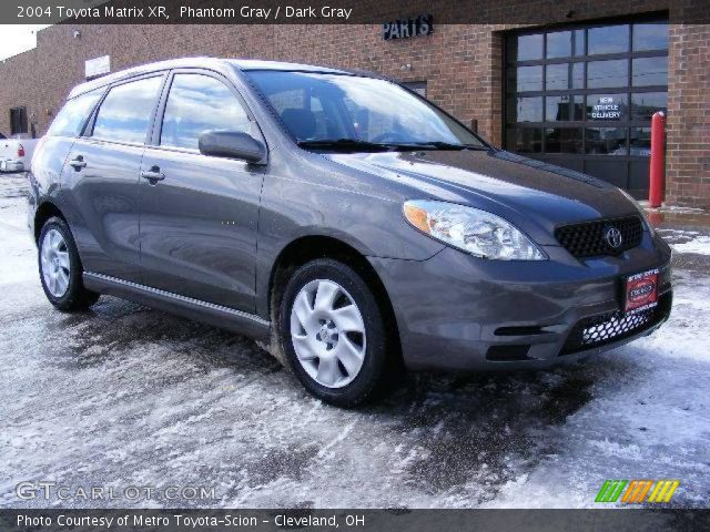 2004 Toyota Matrix XR in Phantom Gray