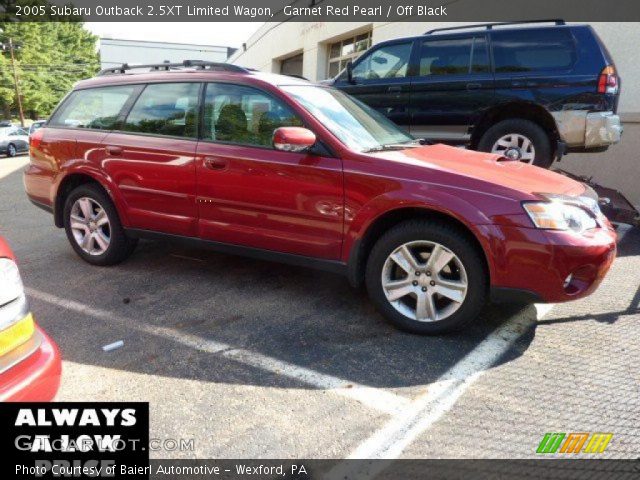 2005 Subaru Outback 2.5XT Limited Wagon in Garnet Red Pearl