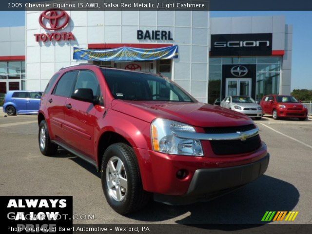 2005 Chevrolet Equinox LS AWD in Salsa Red Metallic