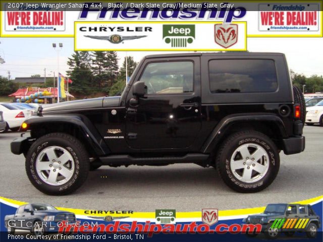 2007 Jeep Wrangler Sahara 4x4 in Black