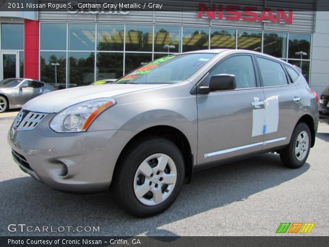 2011 Nissan Rogue S in Gotham Gray Metallic