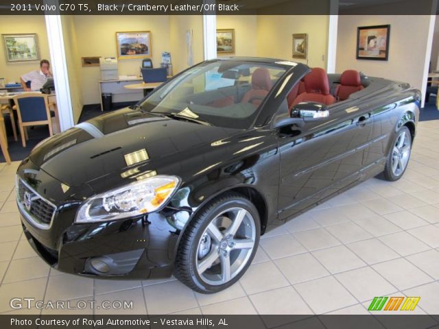 2011 Volvo C70 T5 in Black