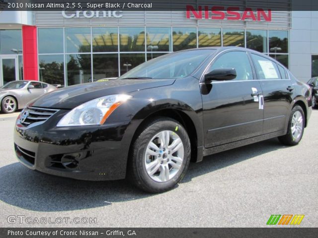 2010 Nissan Altima 2.5 S in Super Black