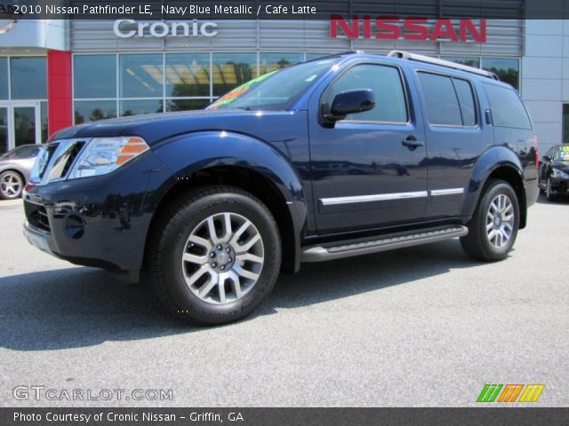 2010 Nissan Pathfinder LE in Navy Blue Metallic