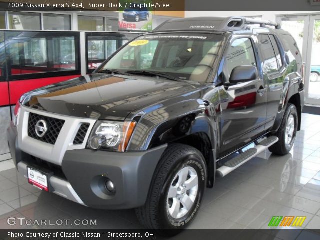 2009 Nissan Xterra S 4x4 in Super Black