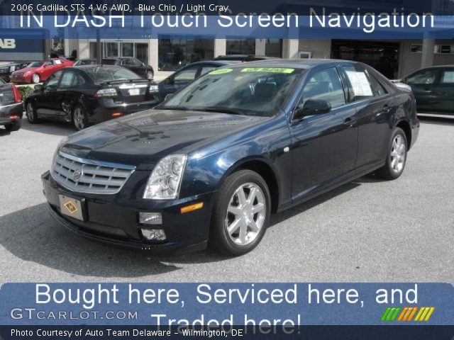 2006 Cadillac STS 4 V6 AWD in Blue Chip