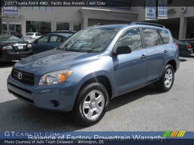 2007 Toyota RAV4 4WD in Pacific Blue Metallic