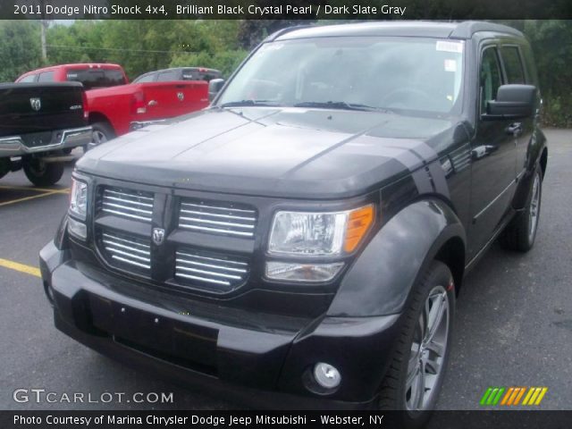 2011 Dodge Nitro Shock 4x4 in Brilliant Black Crystal Pearl