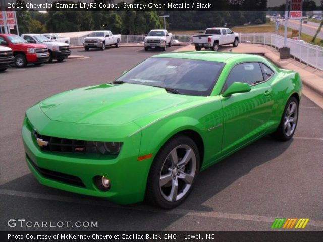 2011 Chevrolet Camaro LT/RS Coupe in Synergy Green Metallic