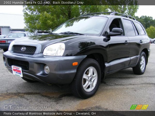 2002 Hyundai Santa Fe GLS AWD in Black Obsidian