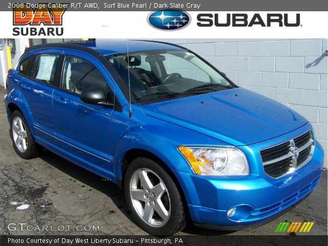 2008 Dodge Caliber R/T AWD in Surf Blue Pearl