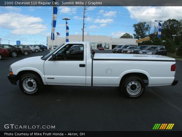 2000 Chevrolet S10 Regular Cab in Summit White