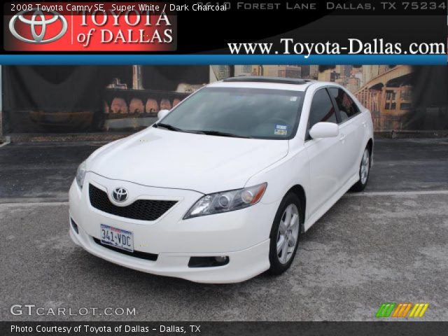 2008 Toyota Camry SE in Super White