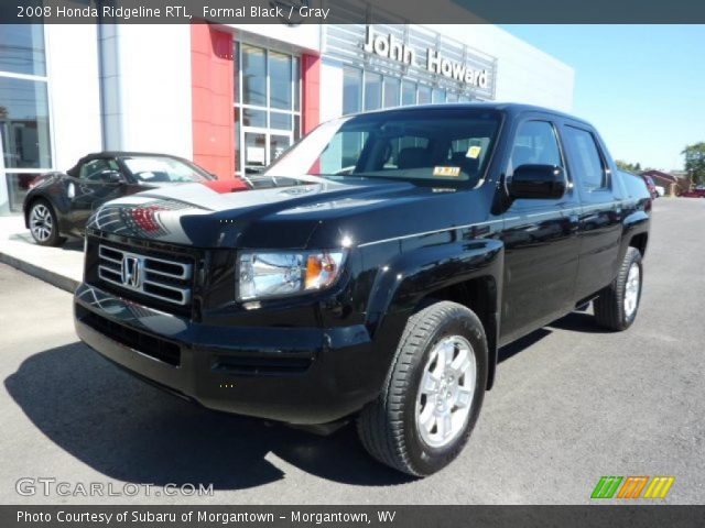 2008 Honda Ridgeline RTL in Formal Black