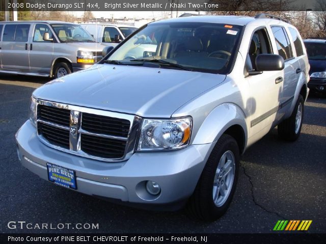 2008 Dodge Durango SLT 4x4 in Bright Silver Metallic