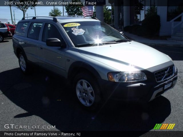 2005 Volvo XC70 AWD in Crystal Green Metallic