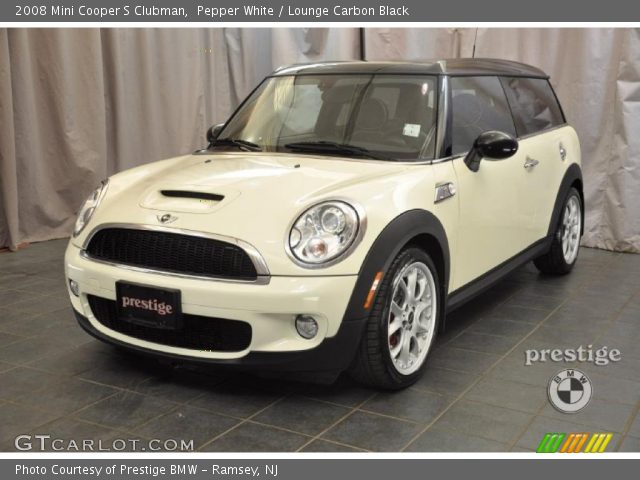 2008 Mini Cooper S Clubman in Pepper White