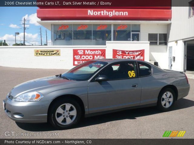 2006 Chevrolet Monte Carlo LT in Dark Silver Metallic