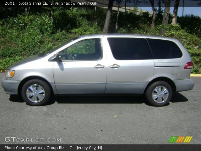2001 Toyota Sienna CE in Silver Shadow Pearl
