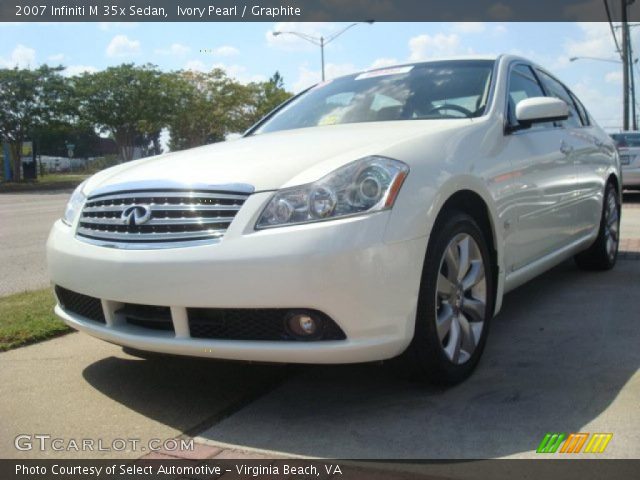 2007 Infiniti M 35x Sedan in Ivory Pearl