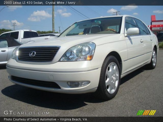 2003 Lexus LS 430 Sedan in Crystal White