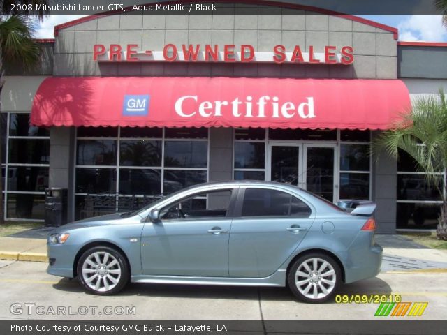 2008 Mitsubishi Lancer GTS in Aqua Metallic