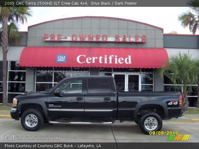 2005 GMC Sierra 2500HD SLT Crew Cab 4x4 in Onyx Black