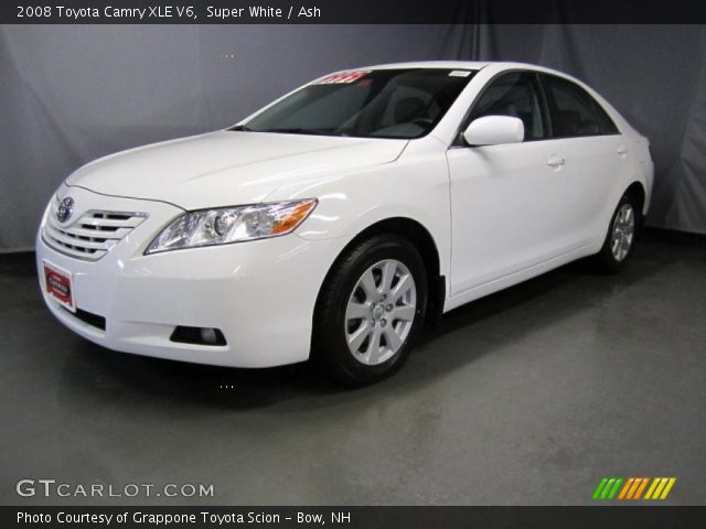 2008 Toyota Camry XLE V6 in Super White