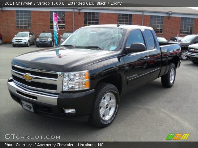 2011 Chevrolet Silverado 1500 LT Extended Cab in Black